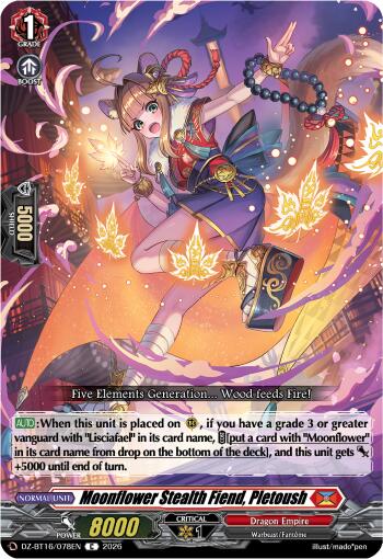 Moonflower Stealth Fiend, Pletoush