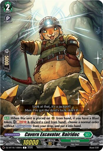 Cavern Excavator, Rairidoc