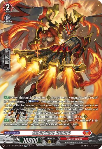 Exacerbate Dragon (SR)