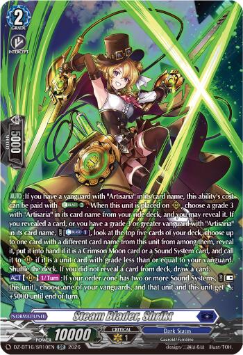 Steam Blader, Shrikt (SR)