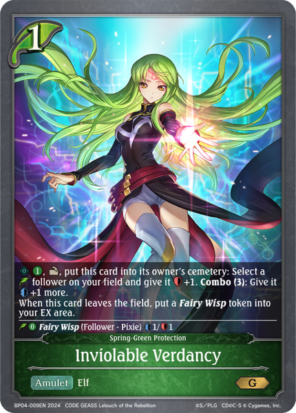 Inviolable Verdancy - BP04-009EN