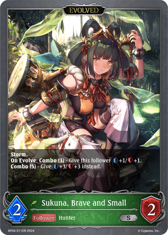 Sukuna, Brave and Small (Evolved) - BP04-011EN