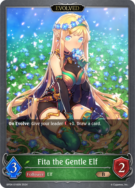 Fita the Gentle Elf (Evolved) - BP04-016EN