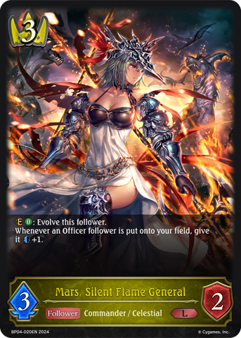 Mars, Silent Flame General - BP04-020EN