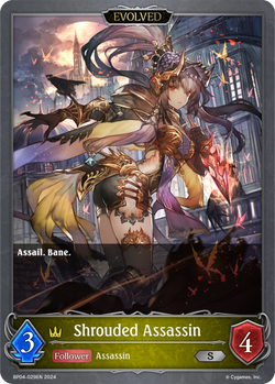 Shrouded Assassin (Evolved) - BP04-029EN