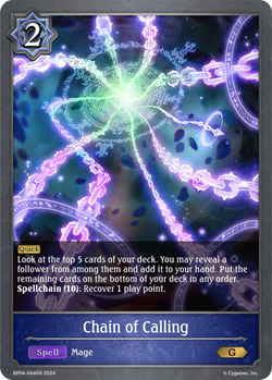 Chain of Calling - BP04-044EN