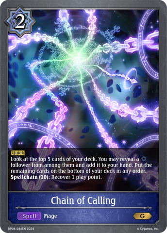Chain of Calling - BP04-044EN