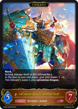 Lævateinn Dragon, Defense Form - BP04-061EN