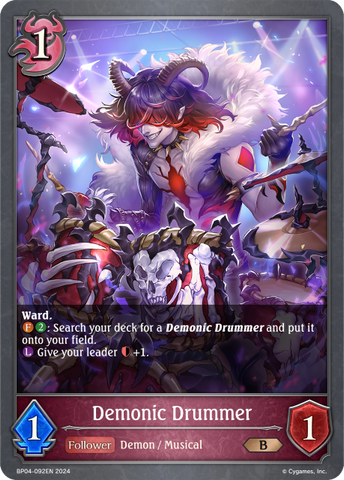 Demonic Drummer - BP04-092EN
