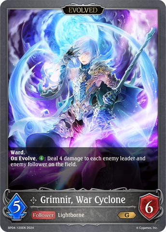 Grimnir, War Cyclone (Evolved) - BP04-120EN