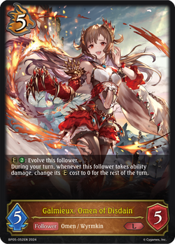 Galmieux, Omen of Disdain - BP05-052EN