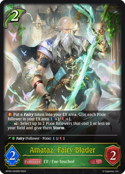 Amataz, Fairy Blader - BP06-003EN