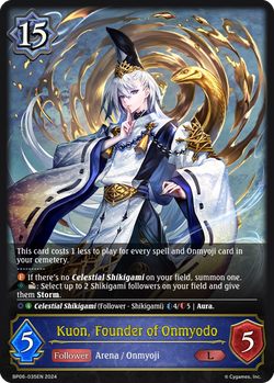 Kuon, Founder of Onmyodo - BP06-035EN