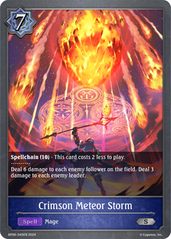 Crimson Meteor Storm - BP06-045EN