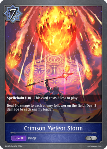 Crimson Meteor Storm - BP06-045EN