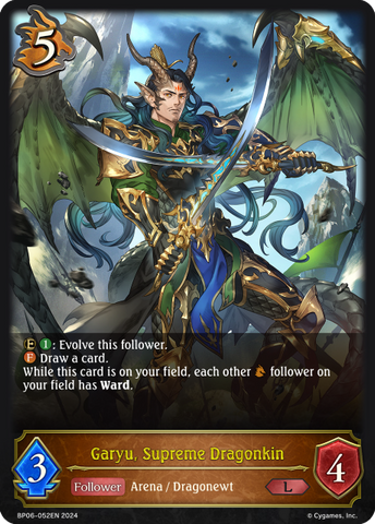 Garyu, Supreme Dragonkin - BP06-052EN