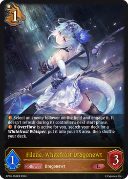 Filene, Whitefrost Dragonewt - BP06-054EN