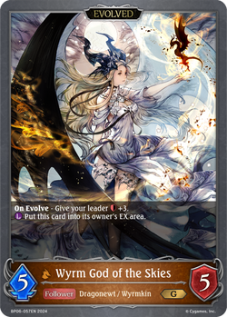 Wyrm God of the Skies (Evolved) - BP06-057EN