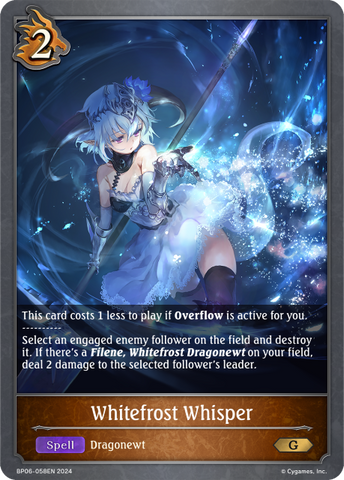Whitefrost Whisper - BP06-058EN