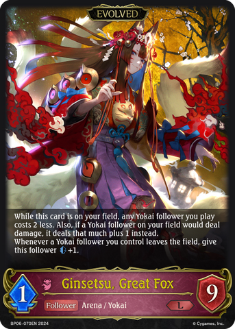 Ginsetsu, Great Fox (Evolved) - BP06-070EN