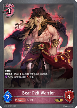 Bear Pelt Warrior - BP06-074EN