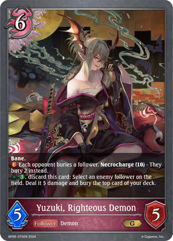 Yuzuki, Righteous Demon - BP06-075EN