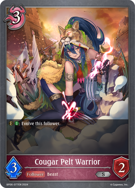 Cougar Pelt Warrior - BP06-077EN