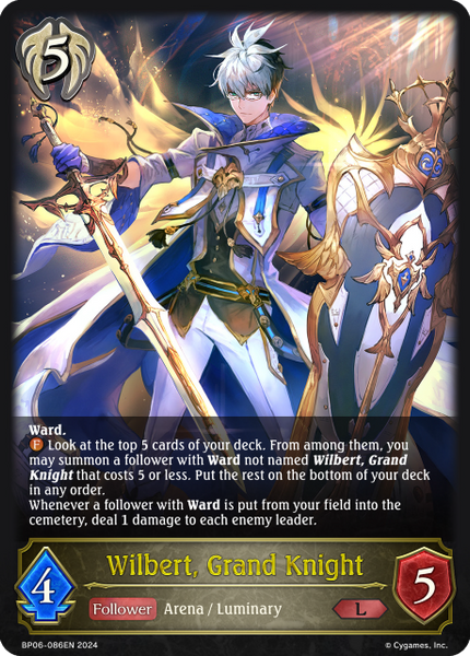 Wilbert, Grand Knight - BP06-086EN
