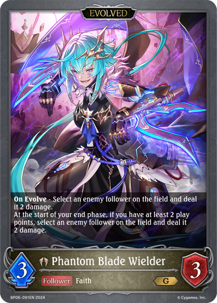 Phantom Blade Wielder (Evolved) - BP06-091EN