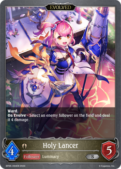 Holy Lancer (Evolved) - BP06-094EN