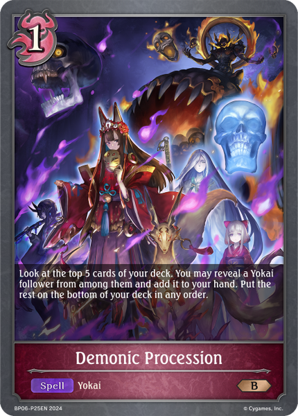 Demonic Procession (P) - BP06-P25EN