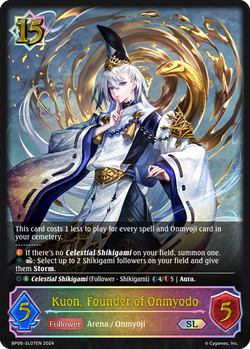 Kuon, Founder of Onmyodo (SL) - BP06(SL) -SL07EN