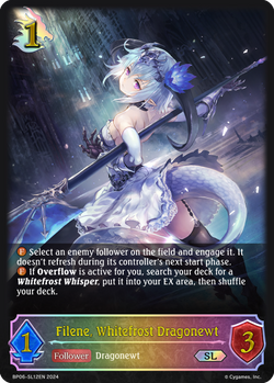 Filene, Whitefrost Dragonewt (SL) - BP06(SL) -SL12EN