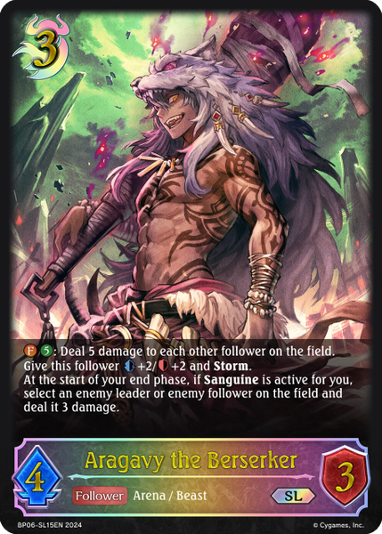 Aragavy the Berserker (SL) - BP06(SL) -SL15EN