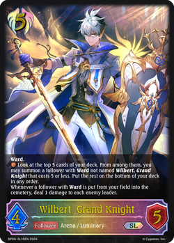 Wilbert, Grand Knight (SL) - BP06(SL) -SL16EN