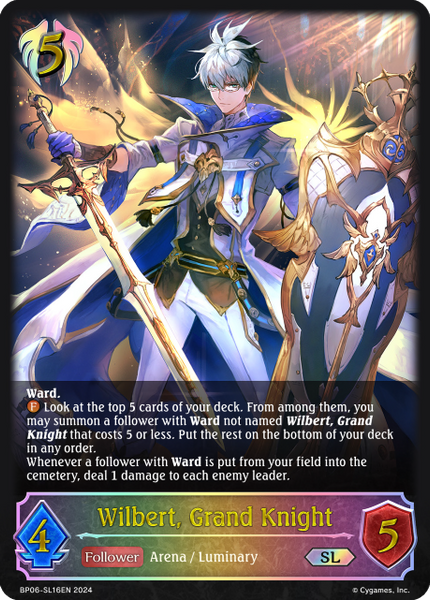Wilbert, Grand Knight (SL) - BP06(SL) -SL16EN