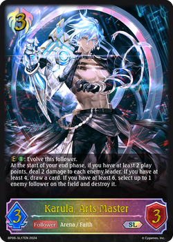Karula, Arts Master (SL) - BP06(SL) -SL17EN