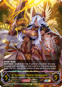 Lymaga, Forest Champion (Evolved) (U) - BP06-U01EN