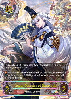 Kuon, Founder of Onmyodo (U) - BP06-U03EN