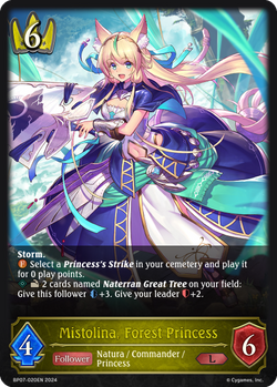 Mistolina, Forest Princess - BP07-020EN