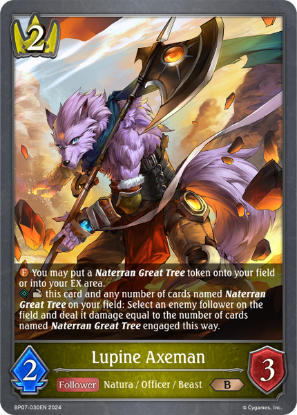 Lupine Axeman - BP07-030EN