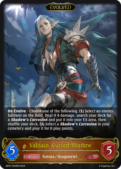 Valdain, Cursed Shadow (Evolved) - BP07-053EN