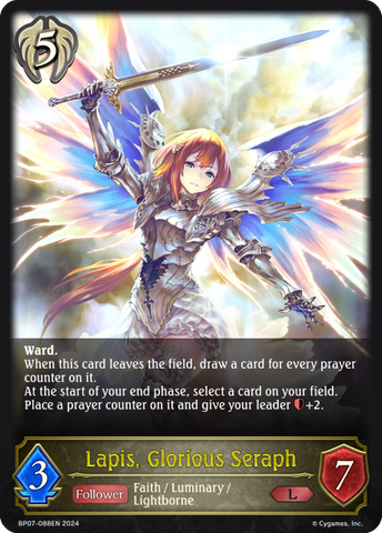 Lapis, Glorious Seraph - BP07-088EN