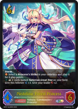 Mistolina, Forest Princess (SL) - BP07-SL06EN