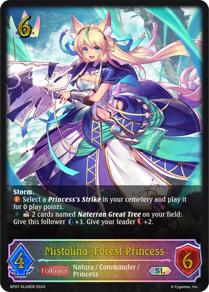 Mistolina, Forest Princess (SL) - BP07-SL06EN