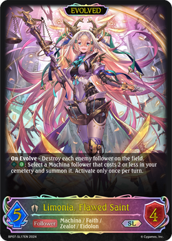 Limonia, Flawed Saint (Evolved) (SL) - BP07-SL17EN