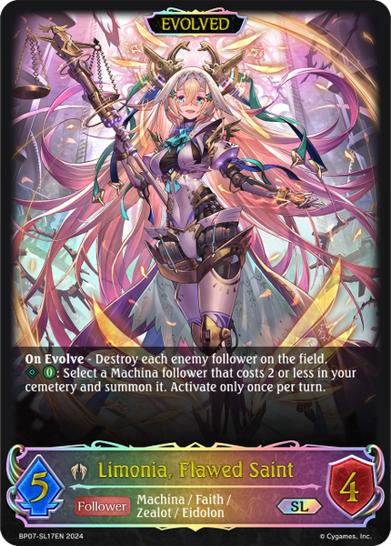 Limonia, Flawed Saint (Evolved) (SL) - BP07-SL17EN