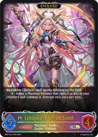 Limonia, Flawed Saint (Evolved) (SL) - BP07-SL17EN