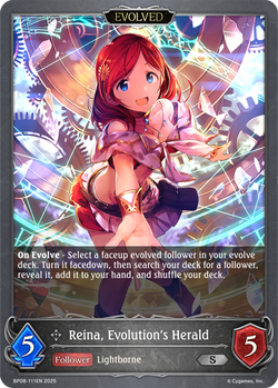 Reina, Evolution's Herald (Evolved) - BP08-111EN