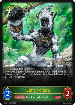 White Vanara - BP09-002EN